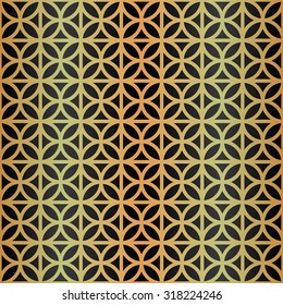 Elegant pattern. Seamless golden pattern.