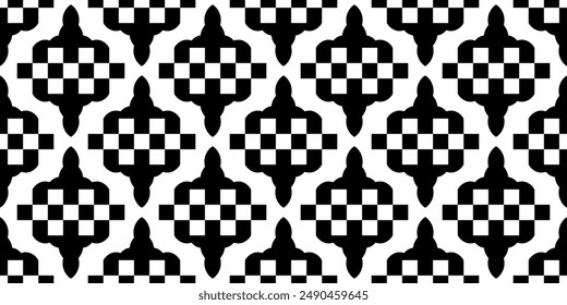 Elegant pattern small diamonds motif seamless classic checkered background. Modern style fabric design textile swatch ladies dress, man shirt all-over print block. Vector graphic illustration.