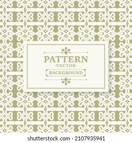 fondo de estilo vintage de patrón elegante