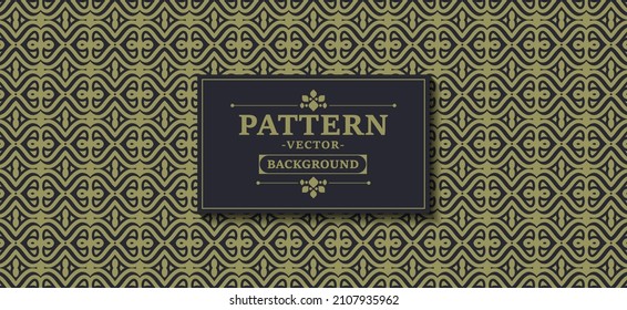fondo de estilo vintage de patrón elegante