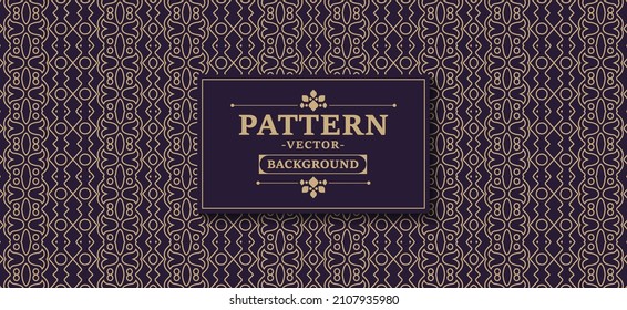 fondo de estilo vintage de patrón elegante