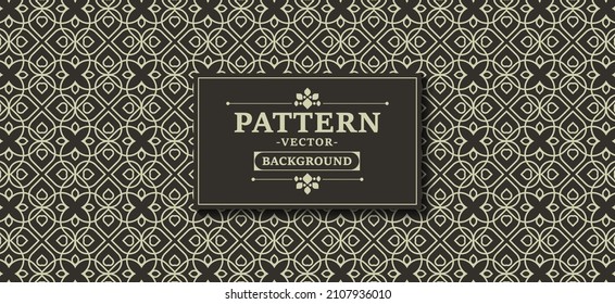 elegant pattern vintage style background
