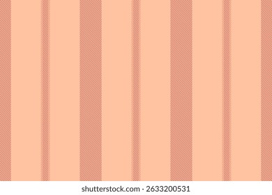 Elegant peach and coral vertical stripes pattern.  Perfect for textile design, website backgrounds, or stationery.  Subtle texture adds visual interest.  Evokes feelings of calm and sophistication.