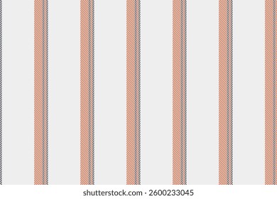 Elegant peach and grey vertical stripes pattern on a white background. Perfect for textile design, website backgrounds, or packaging.  Clean, modern aesthetic with a subtle textured feel.