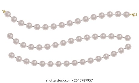 Colar Pérola Elegante com fecho de ouro