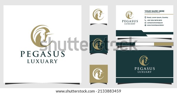Elegant pegasus. minimalist premium horse.\
pegasus style mythical\
silhouette,