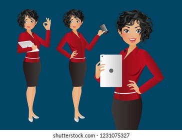 Elegant People Businesswoman