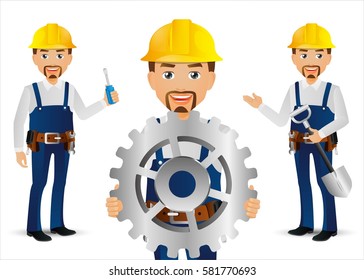 Elegant People-Professional.Engineer, worker