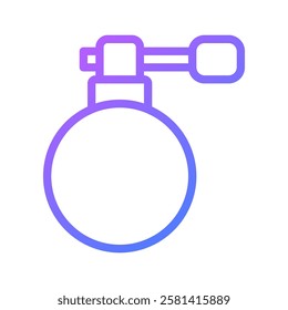 Elegant Perfume Bottle Icon with Gradient Color
