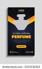 Elegant Perfume or Fragrance Social Media Story Template