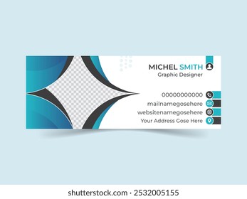 Elegant Personal Email Footer Design.