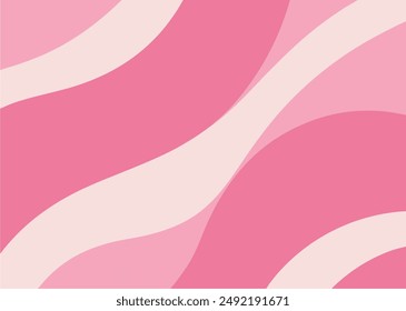 Elegant pink abstract background with fluid shapes and soft gradients, perfect for modern designs.