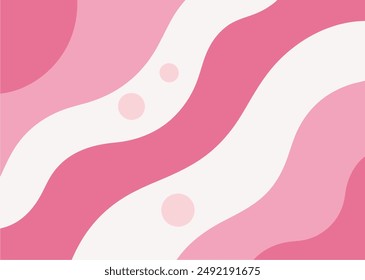 Elegante fondo abstracto rosa con Formas fluidas y Gradientes suaves, perfecto para diseños modernos.