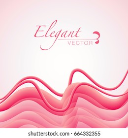 Elegant pink background