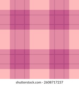 Elegant pink and blush plaid pattern. Perfect for textile design, wallpaper, or website backgrounds.  Subtle texture and soft color palette evoke feelings of calmness and sophistication.