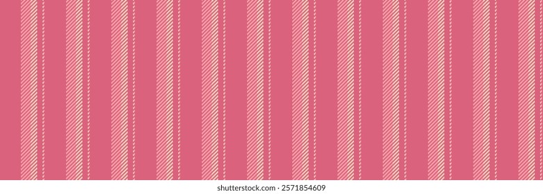 Elegant pink and cream vertical striped pattern.  Perfect for textile designs, website backgrounds, or stationery.  Clean, modern aesthetic with subtle texture.