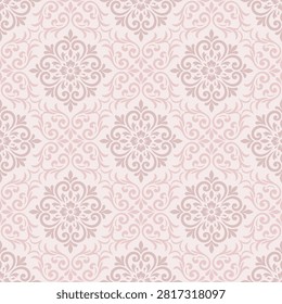 Elegante  damasco rosa