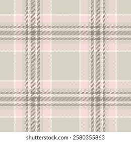 Elegant pink and grey plaid pattern.  Perfect for textile design, fashion, and website backgrounds.  Subtle yet stylish, this seamless texture offers versatility for various projects.