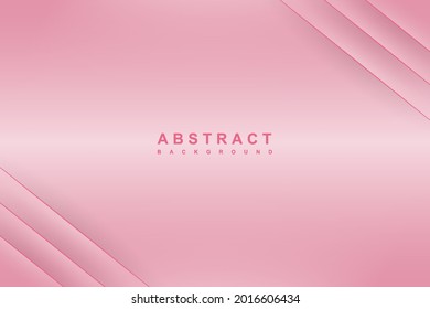 Elegant Pink Luxury background with diagonal line and shadow. Creative illustration for poster, web, landing, page, cover, ad, greeting, card, promotion. Eps 10 vector
