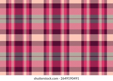 Elegant pink and maroon plaid pattern.  Perfect for fashion, textile, and home decor projects.  This seamless texture evokes a feeling of warmth and sophistication.
