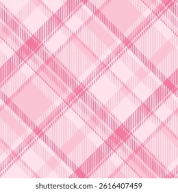 Elegant pink plaid pattern.  Soft, subtle diagonal lines create a delicate texture perfect for feminine designs, textile prints, or website backgrounds.
