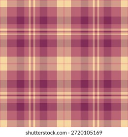 Elegantes rosa Tartan-Muster. Klassisch, warm und gemütlich. Ideal für Hintergründe, Textilien, Mode oder festliche Designs, die Textur visuell interessant.
