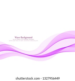 Elegant pink wavy background