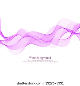 Elegant pink wavy background