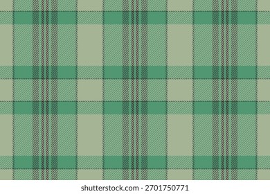 Elegante estampado de cuadros en tonos verdes apagados. Diseño textil clásico y sin costuras. Perfecto para fondos, moda y proyectos de inspiración tradicional. Textura versátil.