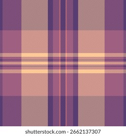 Elegante padrão xadrez em tons roxo e pêssego. Ideal para fundos, têxteis ou adicionar um toque de estilo clássico a qualquer projeto de design. Versátil intemporal.