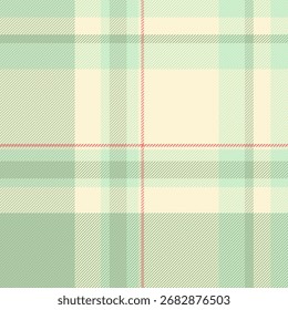 Elegante padrão xadrez em verde suave, creme e vermelho. Perfeito para fundos, têxteis ou adicionar um toque clássico. Versátil para projetos de design.
