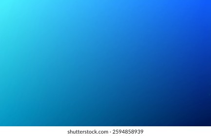 elegant plain smooth blue gradient background