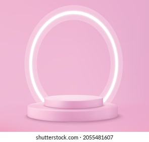 elegant podium design for the promotion of a product, you can use it now