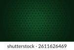 Elegant Poker Table Pattern with Playing Card Suits on Green Background. Seamless Casino Theme with Classic Style. Vector Illustration.