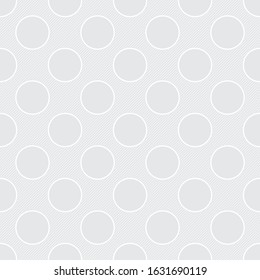 Elegant polka pattern, diagonal, seamless vector background.