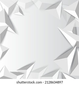 Elegant polygon abstract background. Simple polygonal background vector illustration. Seamless polygonal pattern vector illustration.