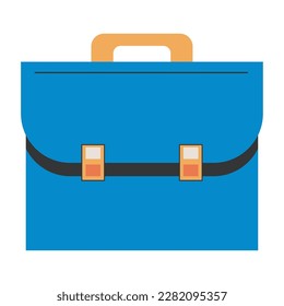 elegant portfolio briefcase handle icon