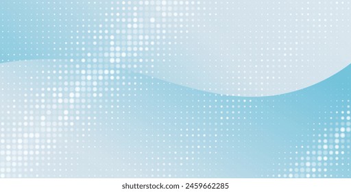 Elegant Powder Blue Gradient Web  Backdrop Halftone 