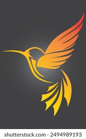 Elegant and professional bird logo with high quality