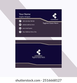 "Elegant, professional business card design with customizable templates. Perfect for corporate branding, modern minimalist style, and personal contact info. Print-ready format.