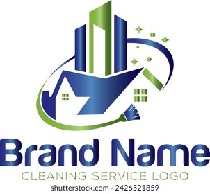 Elegant, Professional, House Cleaning Logo Design for Spotless Residential Cleaning Logo for download
