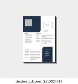 Elegant and professional resume for submit.