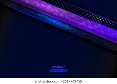 Elegant Purple Abstract Background With Diagonal Shapes Curved Vector. Elegant Blue Abstract Background Vector Illustration. Vector illustration