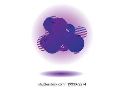 Elegant purple abstract background in vector format with modern geometric patterns, editable EPS 10 file. Perfect for luxury branding, music event promotions, and creative digital projects