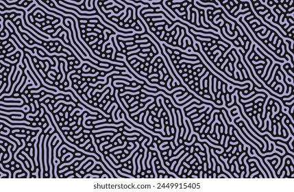 Elegant Purple Abstract turing pattern. Nature texture. Ethnic wallpaper