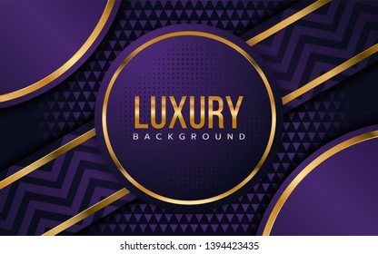 elegant purple background with overlap layer