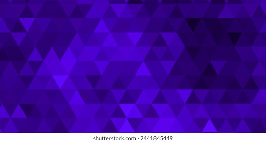elegant purple geometric background with triangles