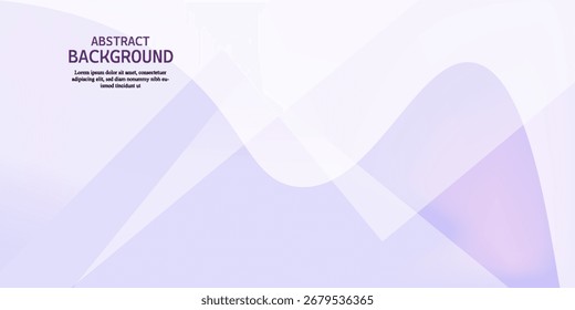 Eleganter violetter Farbverlauf-Hintergrund mit glatten abstrakten Kurven. Perfekt für Präsentationen, Geschäftsvorlagen, Flyer, Webdesign, Poster und moderne Markenprojekte.