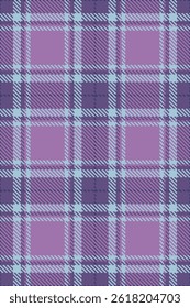 Elegant purple and lavender plaid pattern.  Perfect for textile design, apparel, website backgrounds, or scrapbooking projects. This seamless texture evokes a feeling of warmth and sophistication.