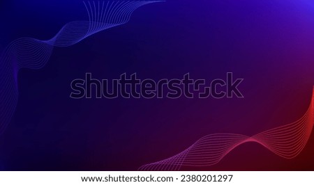 Elegant Purple Lineart Soft Gradient Background Template Wallpaper